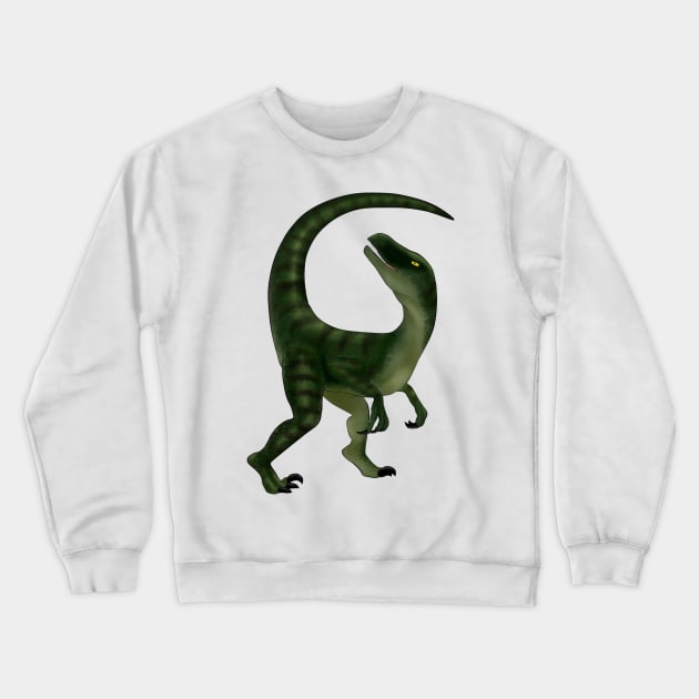 Velociraptor Crewneck Sweatshirt by ChePanArt